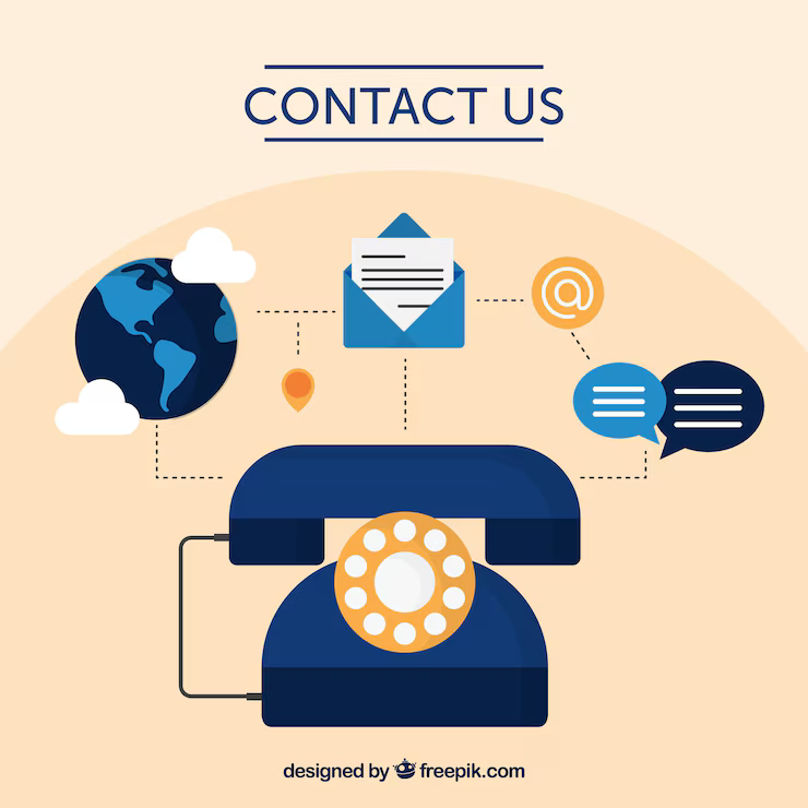 Contact Us Illustration